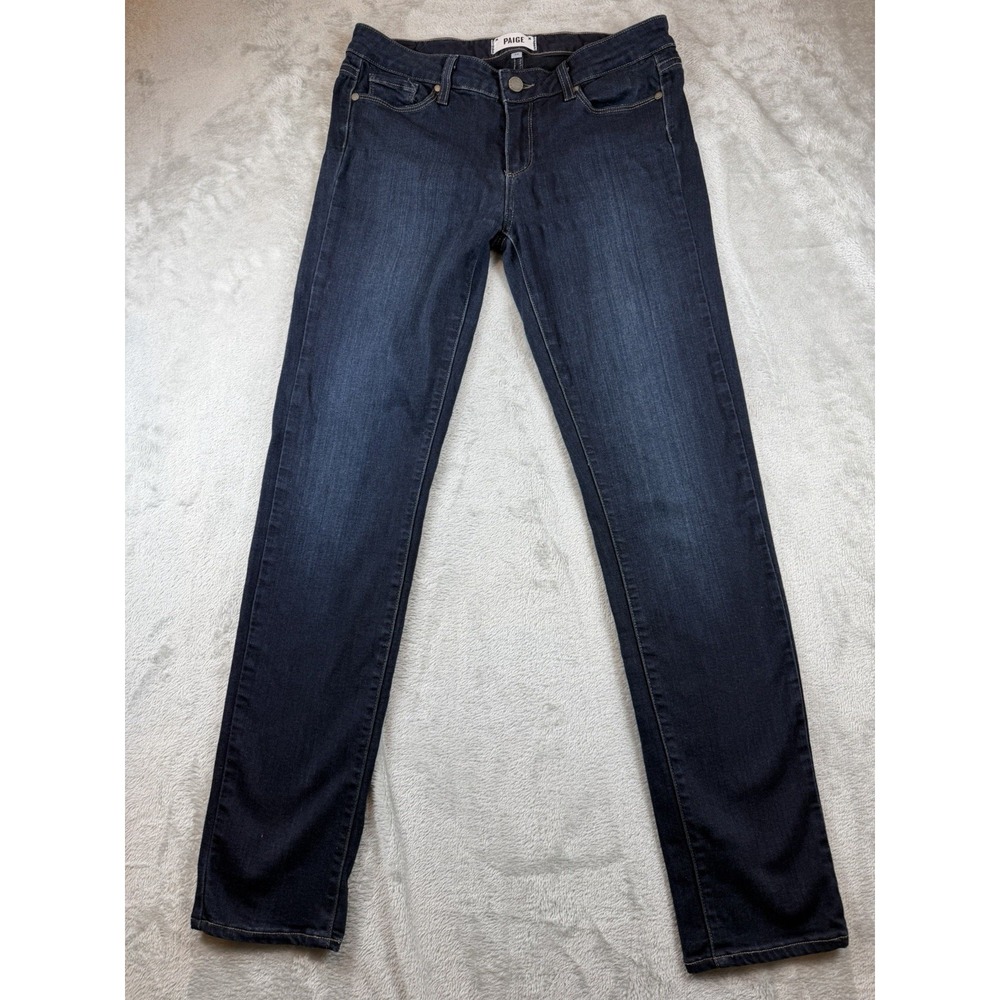 Paige Jeans Women's 29 Skyline Skinny Dark Wash Denim‎ Stretch (31x31)